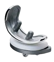 MAKOplasty partial knee replacement implant component used in robotic-assisted knee surgery performed by Dr. Brandon Gough in Scottsdale Arizona